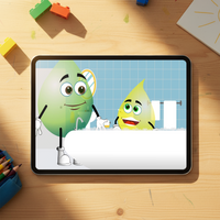 Educational Cartoon - Yellow’s Bedtime