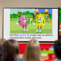 Read to me - Yellow Learns About Germs