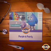 Storybook - Purple is Poorly