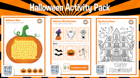 Halloween activity pack